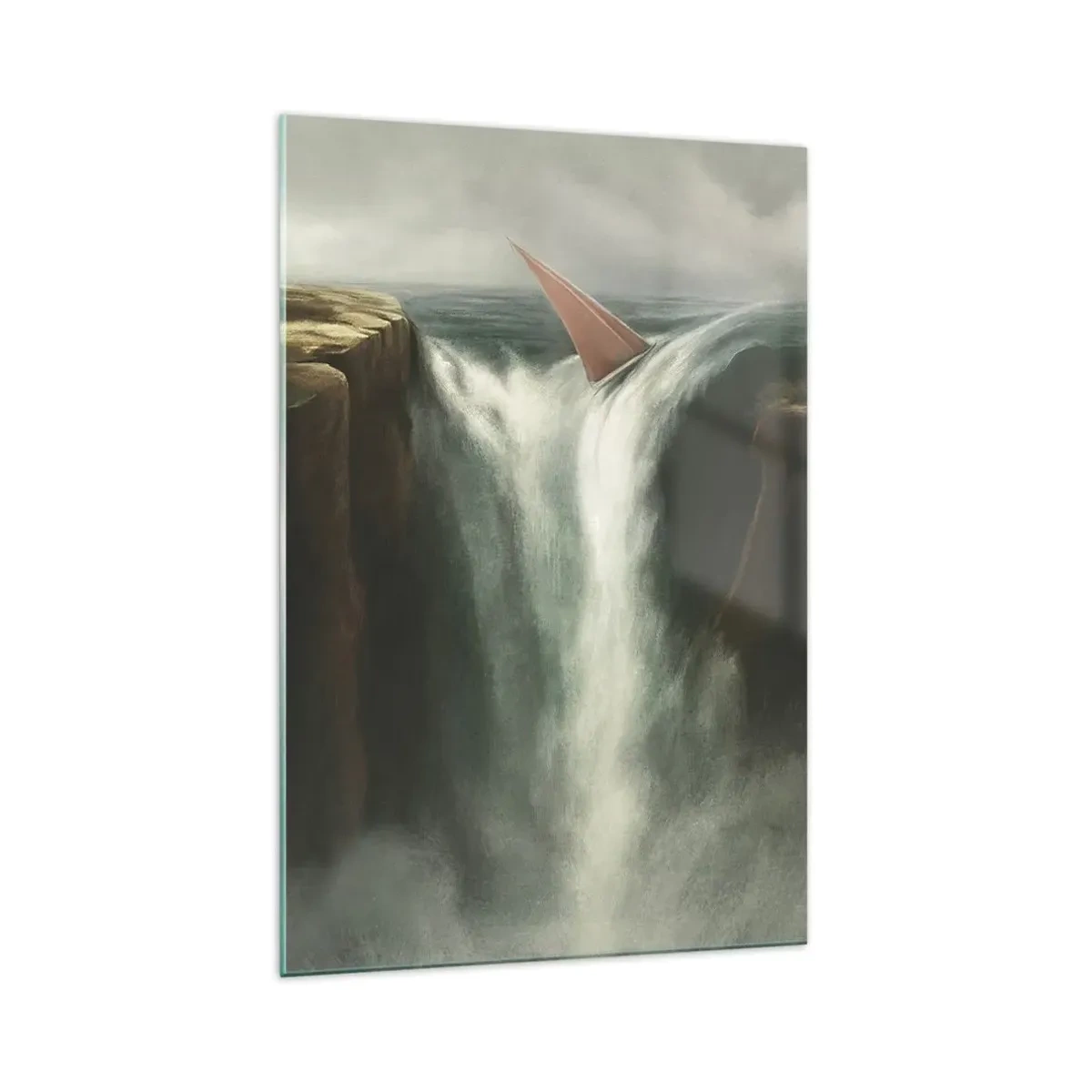 Tablou pe sticlă - Precauțiile vieții - 70x100 cm