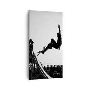Tablou pe pânză - Eroi și spectatori - 65x120 cm