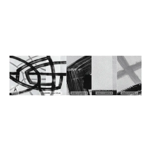Mostră tapet Premium Sand - Construind adâncimea - liniuțe, Bucată, Modern - 100x30 cm