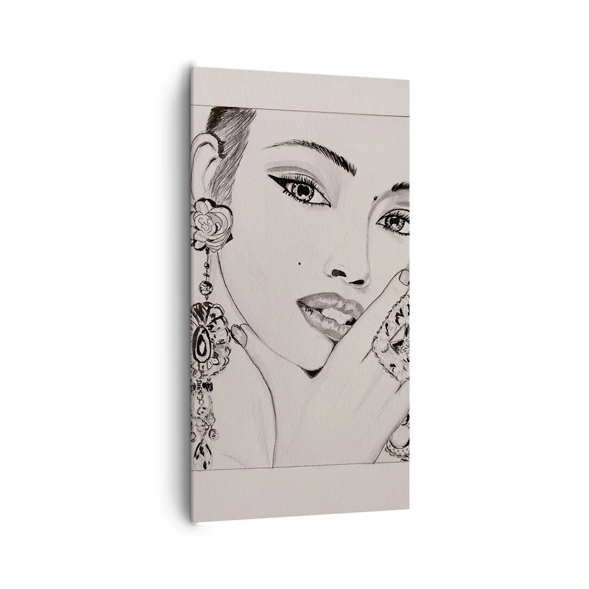 Tablou pe pânză - Cea mai frumoasă bijuterie - 65x120 cm