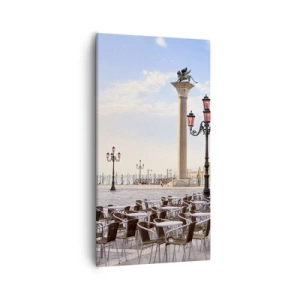 Tablou pe pânză - Poftiți, totul e gata - 55x100 cm