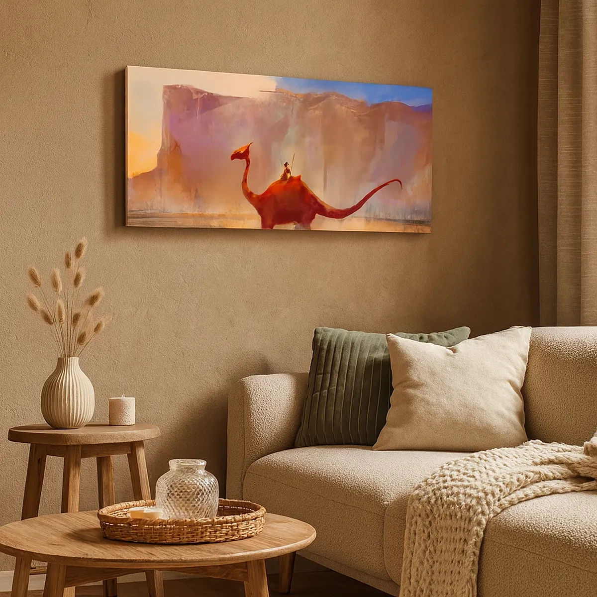 Tablou pe pânză - Dacă nu ar fi dispărut - 30x30 cm