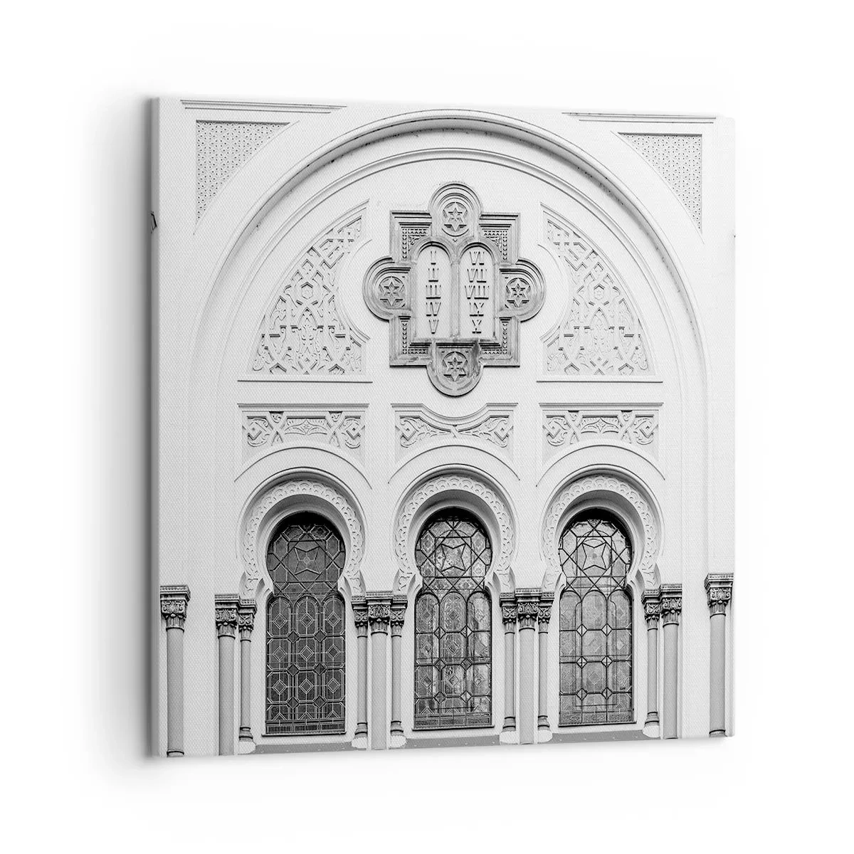 Tablou pe pânză - La granița dintre culturi - 50x50 cm