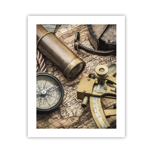 Poster - Stabilește cursul - 40x50 cm