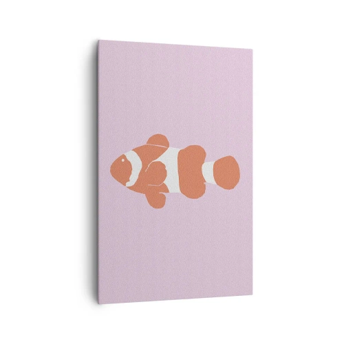 Tablou pe pânză - Coralul îi vine bine - 80x120 cm