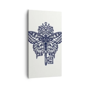 Tablou pe pânză - Toate secretele inimii - 55x100 cm