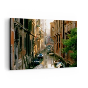 Tablou pe pânză - Pe o străduță venețiană - 120x80 cm