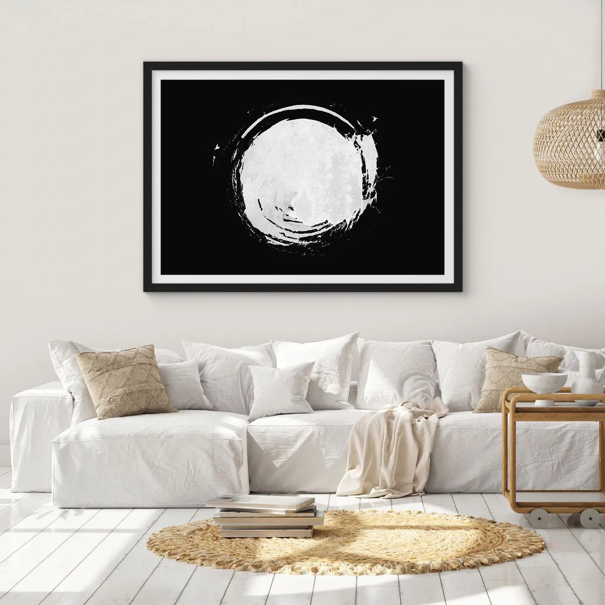 Poster în ramă neagră - O ieșire bună - 70x50 cm