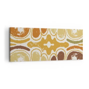 Tablou pe pânză - Abstracție sentimentală - 120x50 cm