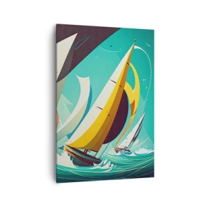 Tablou pe pânză - Voinici și învingători - 70x100 cm