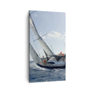 Tablou pe pânză - Să câștige cel mai bun - 45x80 cm