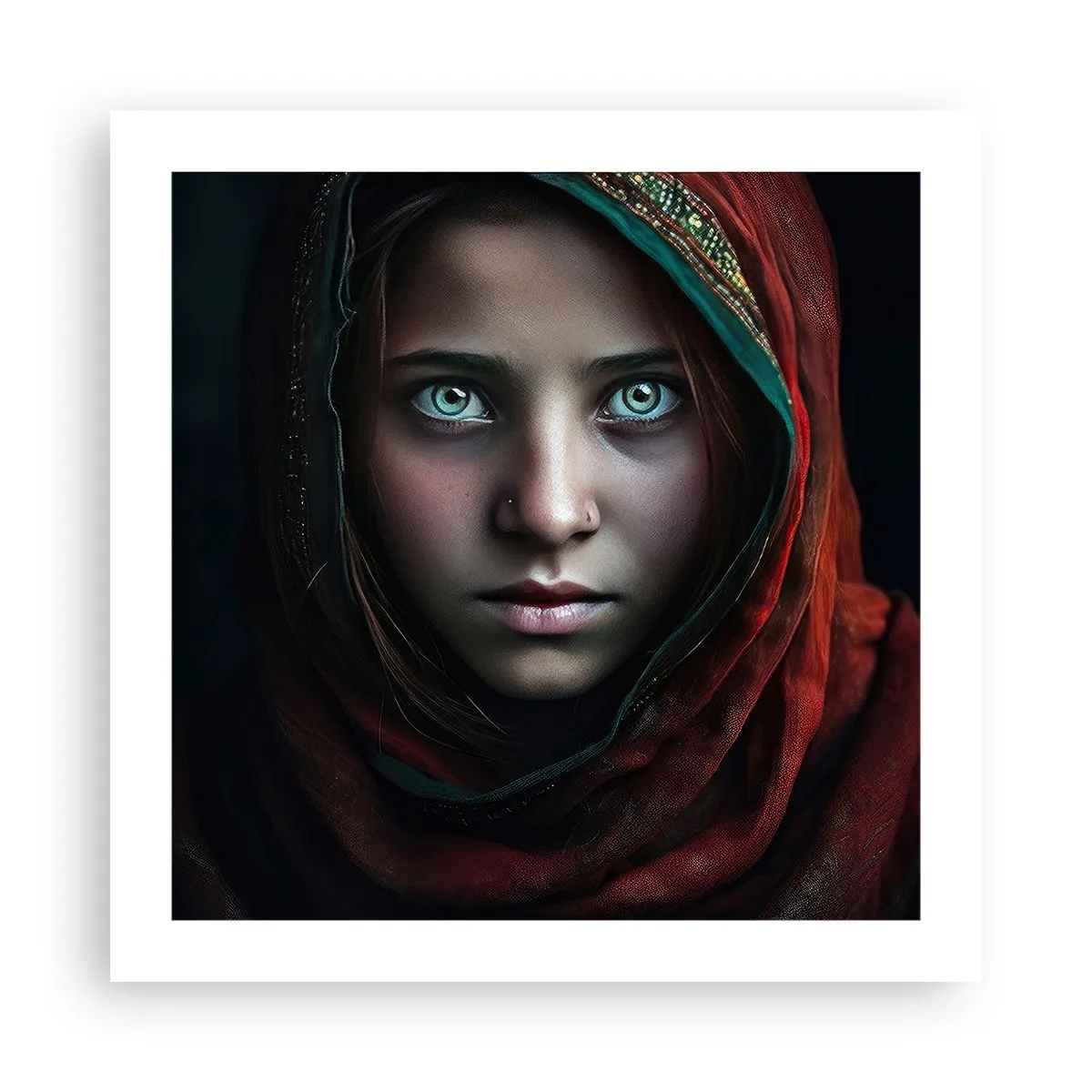 Poster - Prințesa orientală - 50x50 cm