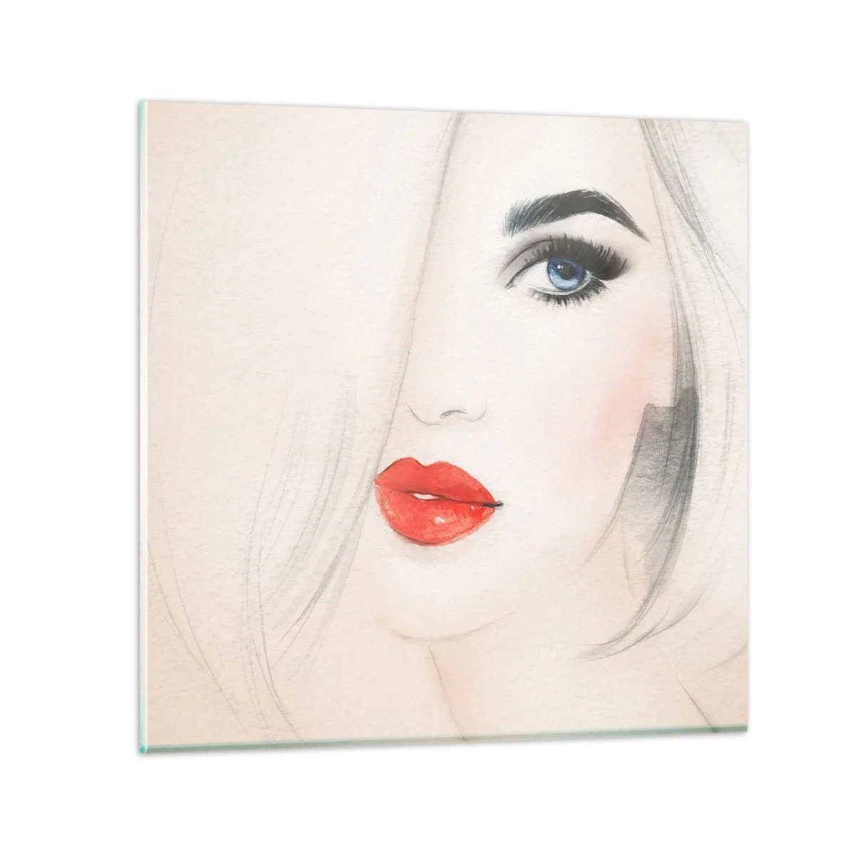 Tablou pe sticlă - Hipnotizează și intoxică - 30x30 cm