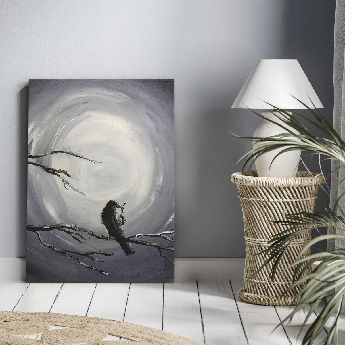 Tablou pe pânză - Cheia pentru misterul nopții - 50x70 cm