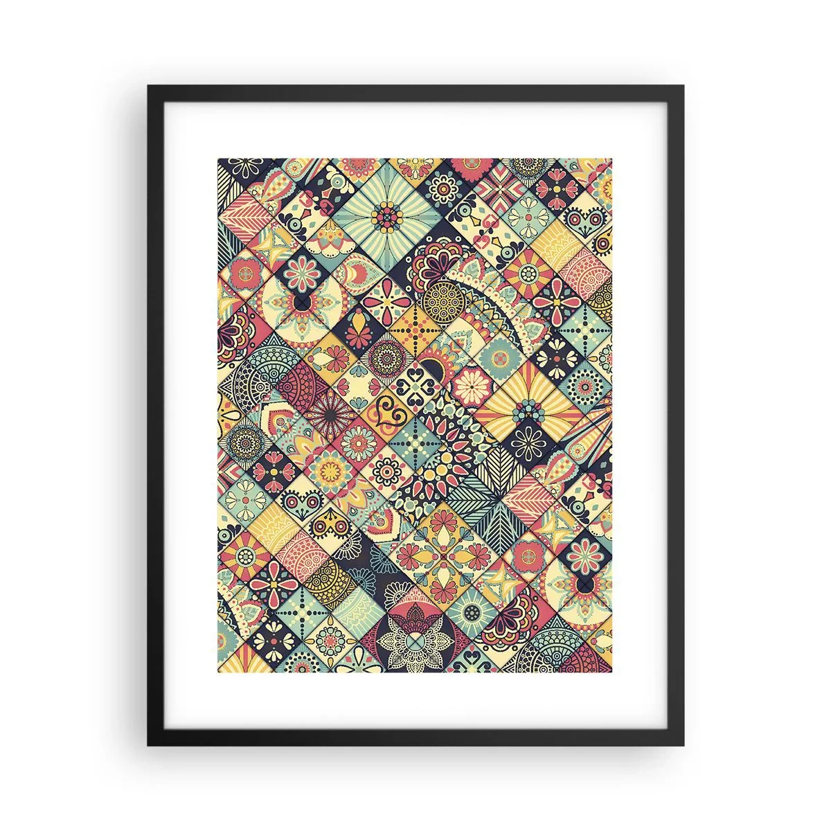 Poster în ramă neagră - Clima marocană - 40x50 cm