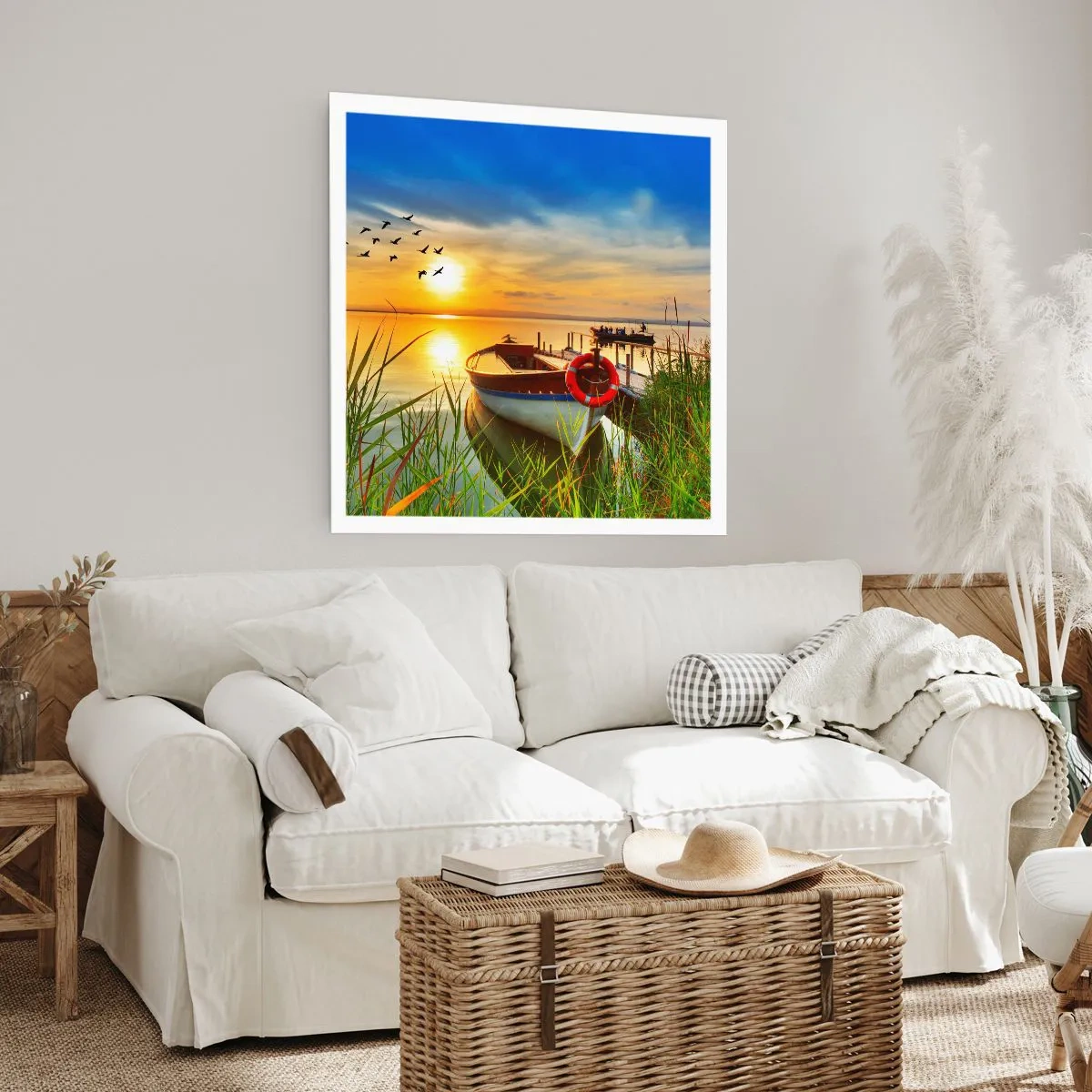 Poster - Cormoranii pleacă deja - 50x50 cm