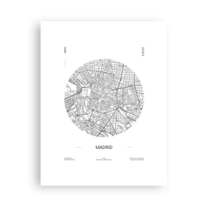Poster - Anatomia Madridului - 30x40 cm