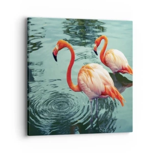 Tablou pe pânză - Suntem bune de revistele de modă - 40x40 cm