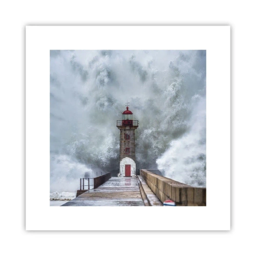 Poster - Zgomotul apelor, sunetul vântului - 30x30 cm