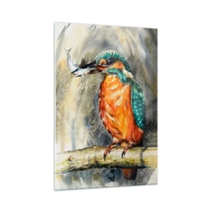 Tablou pe sticlă - Legea naturii - 70x100 cm