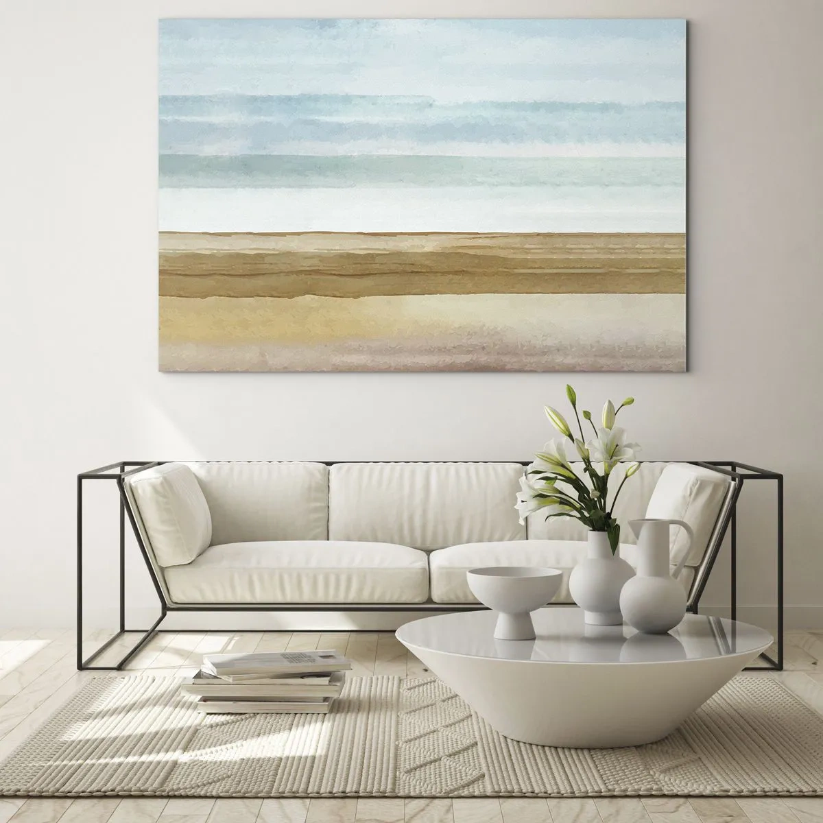 Tablou pe sticlă - Serenitate - 100x70 cm