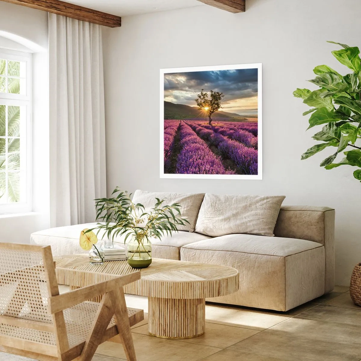 Poster - Aroma în liliac - 30x30 cm