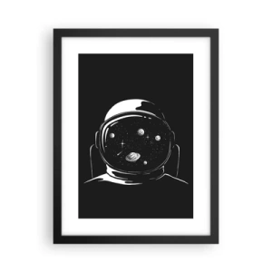 Poster în ramă neagră - Mișto priveliște - 30x40 cm