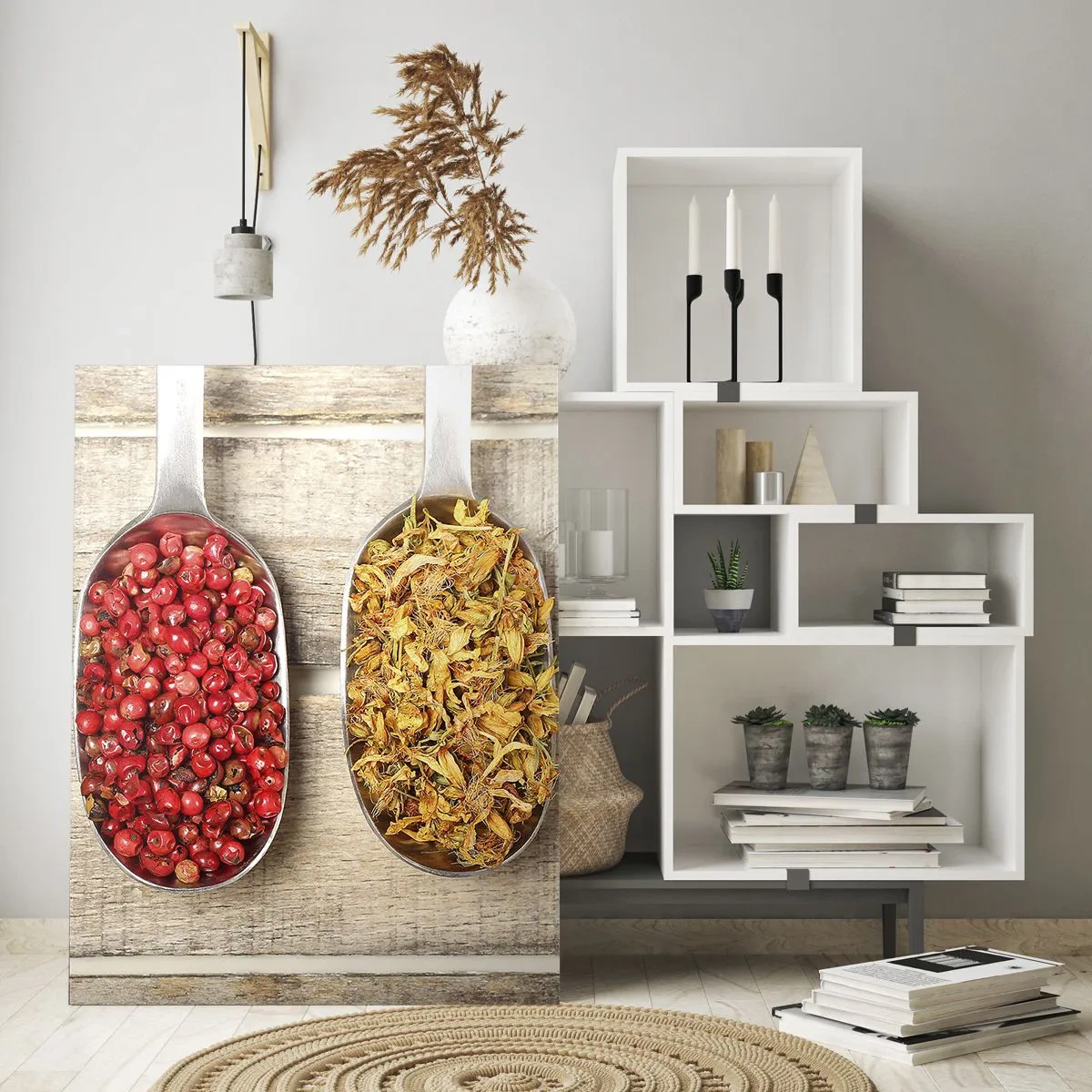 Tablou pe sticlă - Magia bucătăriei - 70x100 cm