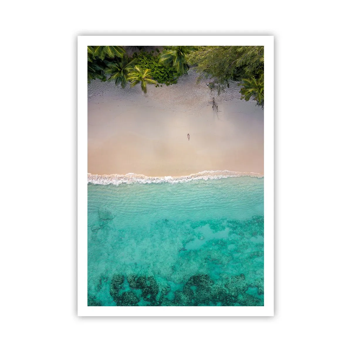 Poster - Plaja din paradis - 70x100 cm