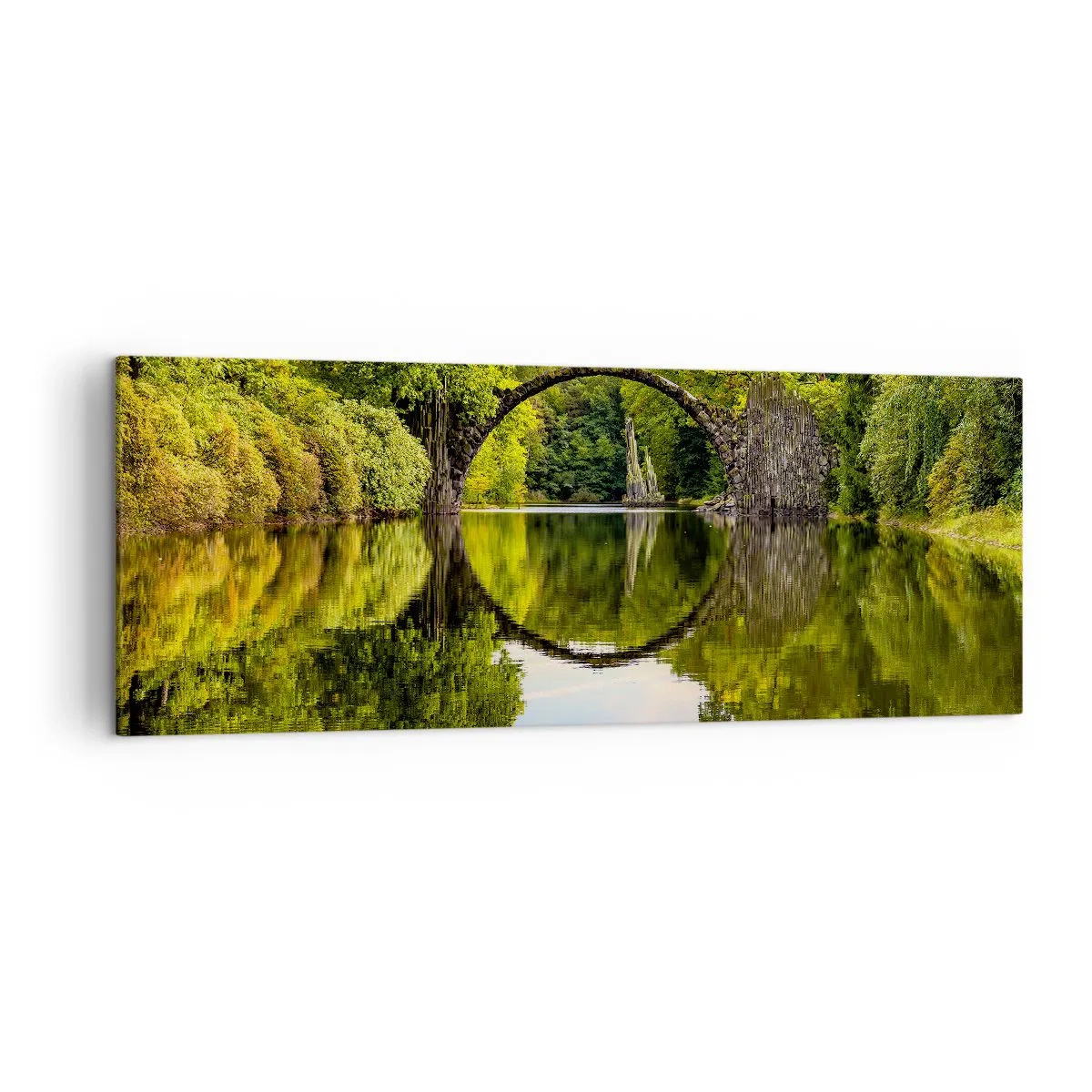 Tablou pe pânză - La punctul de întâlnire a două lumi - 140x50 cm