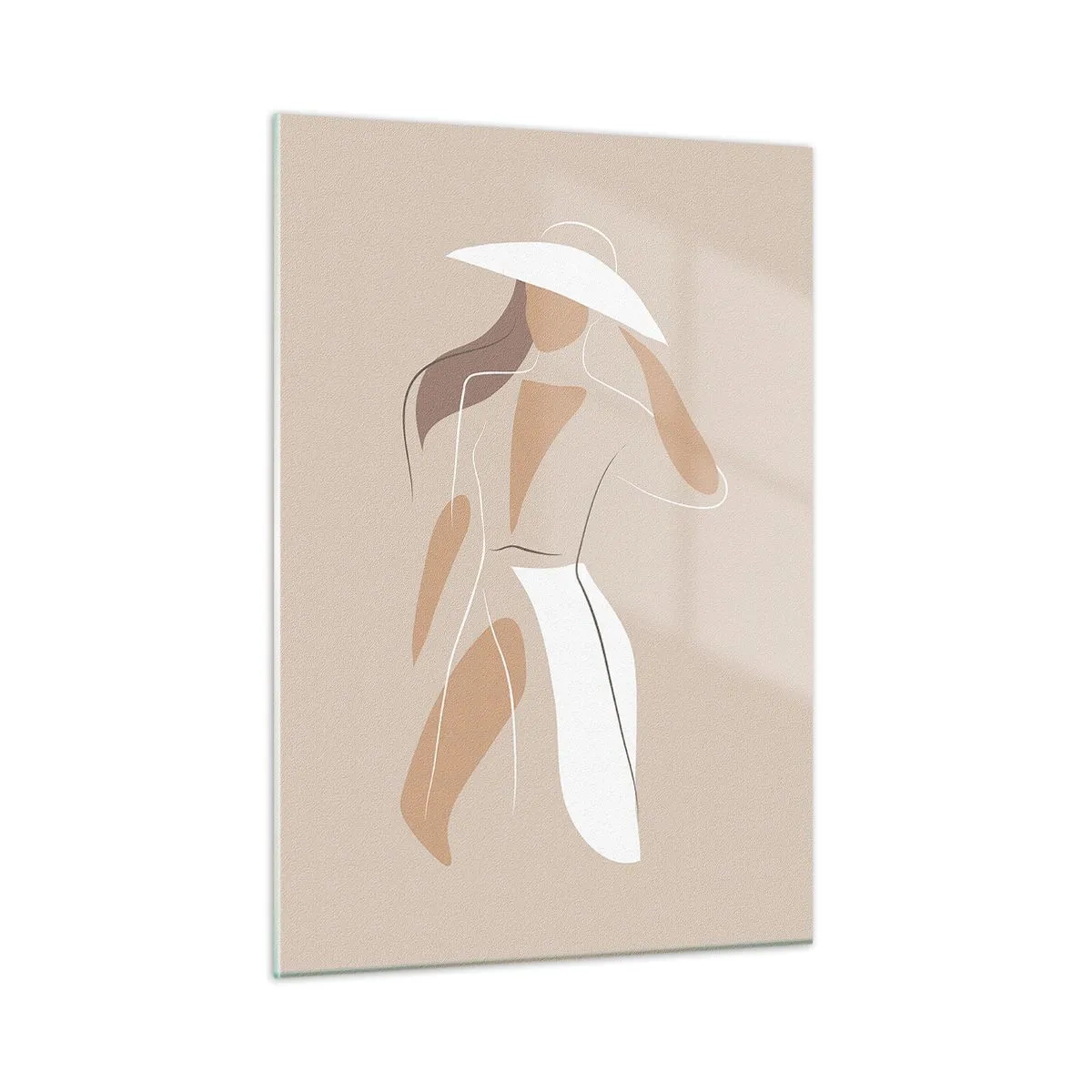 Tablou pe sticlă - Moda este distractivă - 50x70 cm