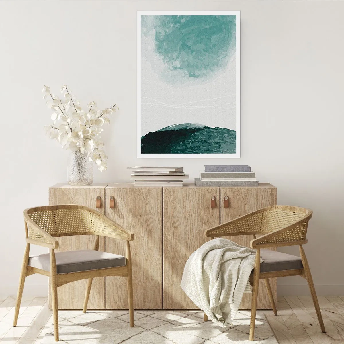 Poster - Întâlnire cu ceața - 40x50 cm