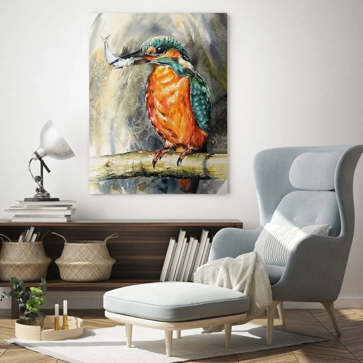 Tablou pe sticlă - Legea naturii - 50x70 cm