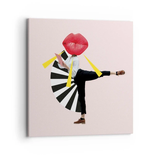 Tablou pe pânză - Artă pop suprarealistă - 70x70 cm