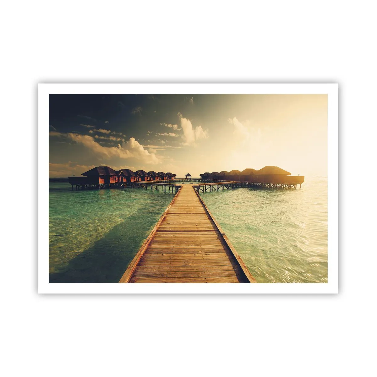 Poster - O invitație caldă - 100x70 cm