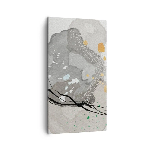 Tablou pe pânză - Compoziție organică - 45x80 cm