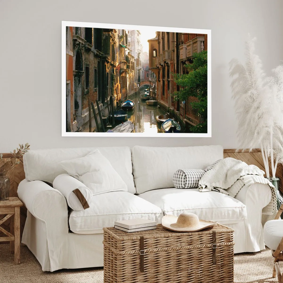 Poster - Pe o străduță venețiană - 91x61 cm