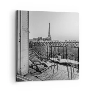 Tablou pe pânză - După-amiază pariziană - 60x60 cm