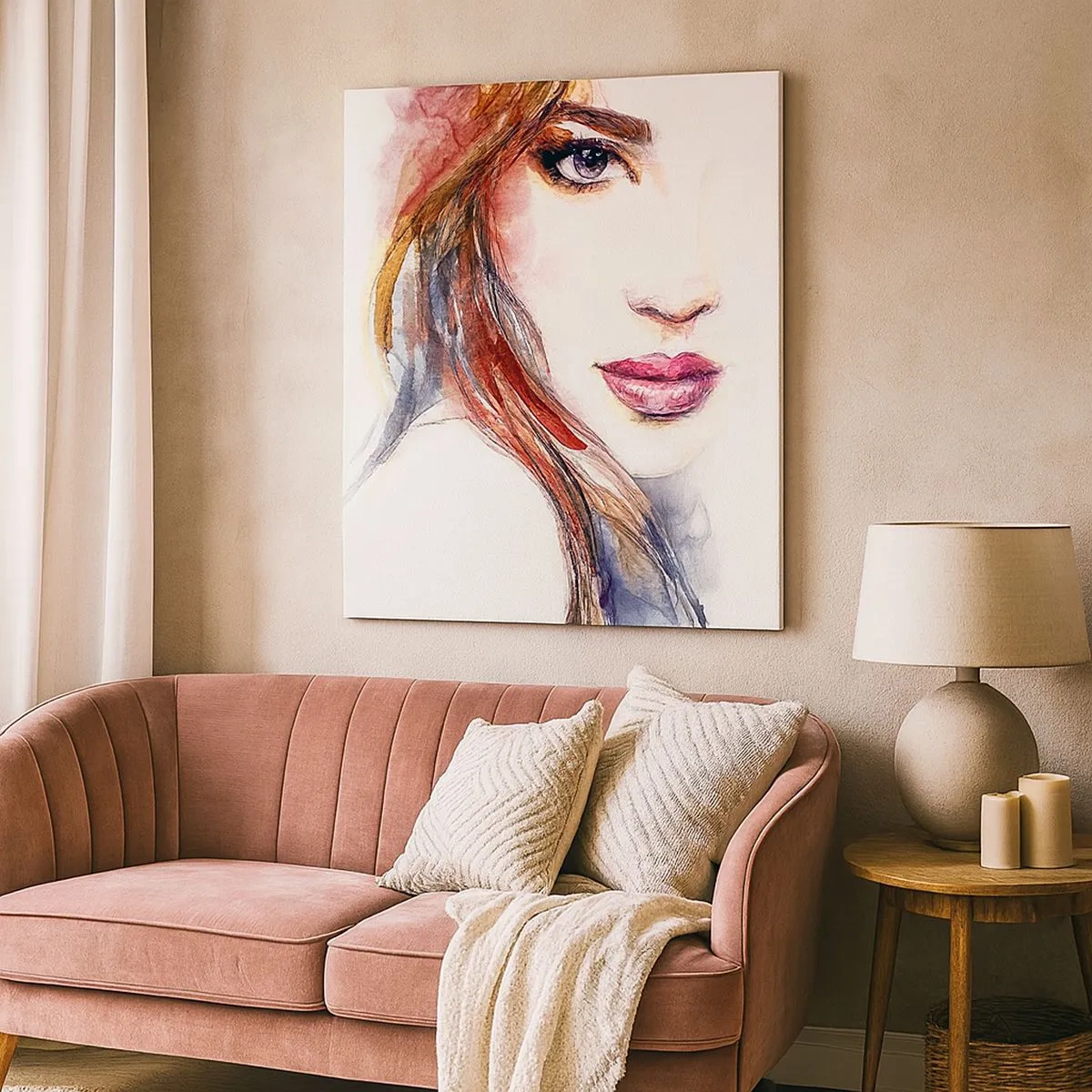 Tablou pe pânză - Vademecum - urmărește-mă - 30x30 cm