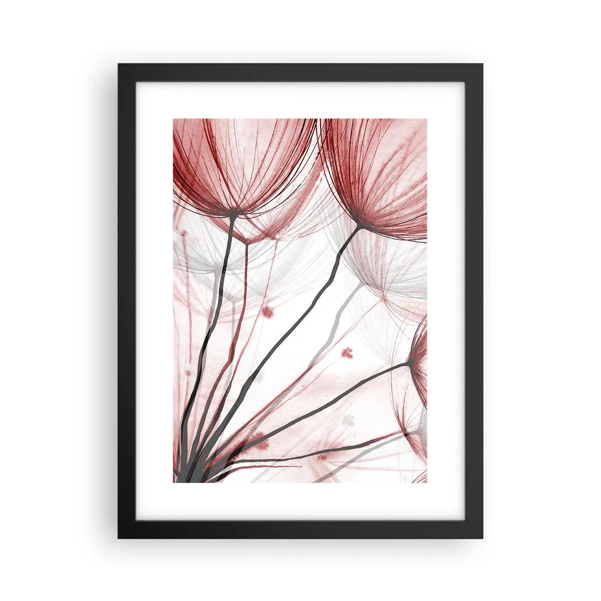 Poster în ramă neagră - Înainte de plecare - 30x40 cm