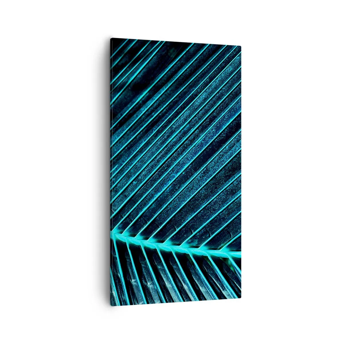 Tablou pe pânză - Textura verdelui - 55x100 cm
