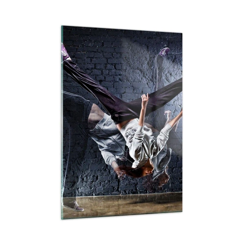 Tablou pe sticlă - Steaua străzii - 50x70 cm