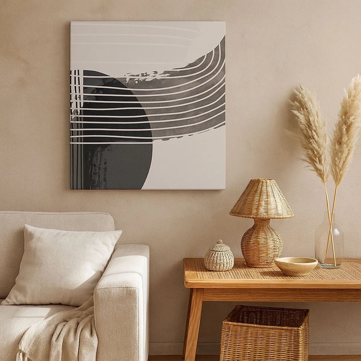 Tablou pe pânză - Până acolo și înapoi - 30x30 cm