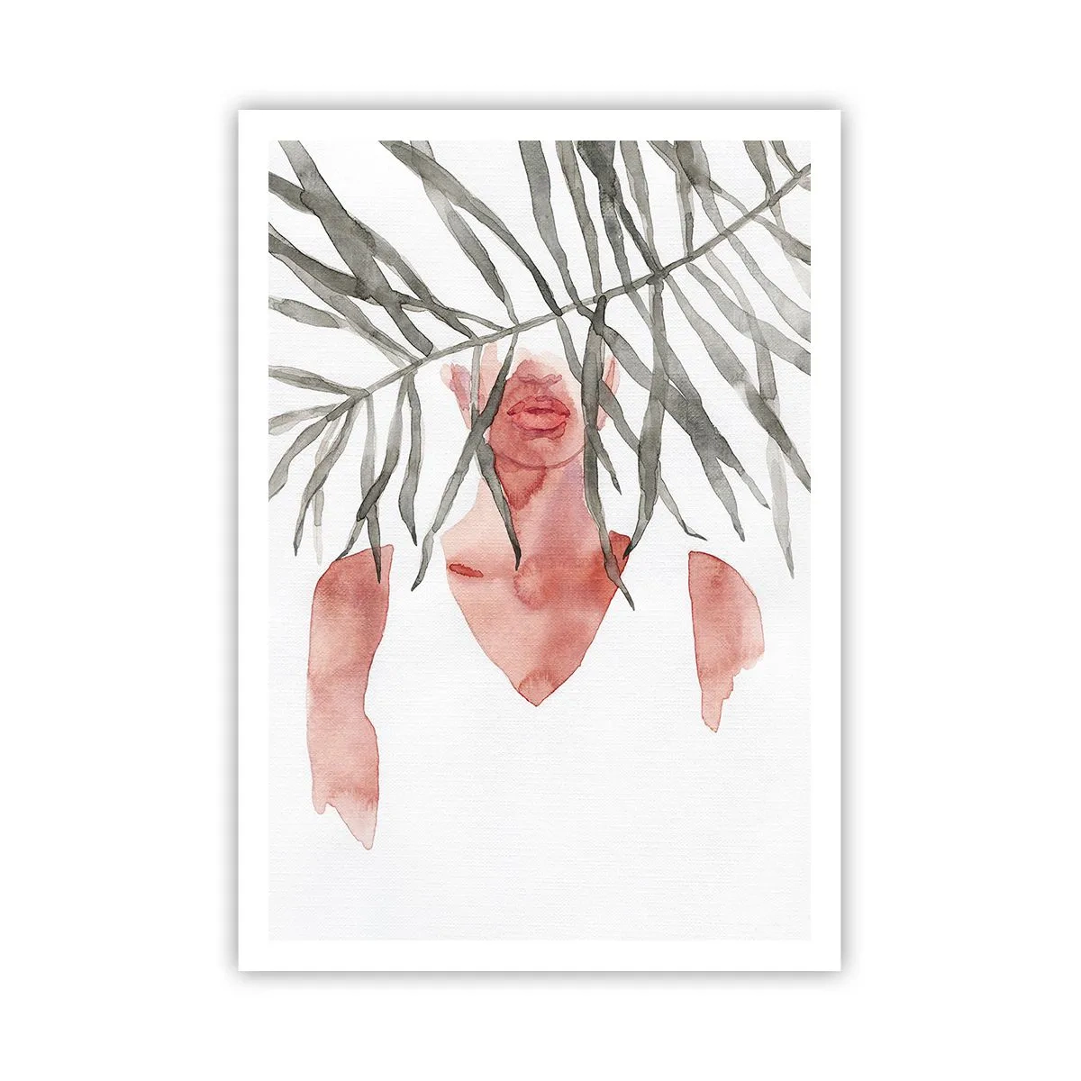 Poster - Doamna de la tropice - 70x100 cm