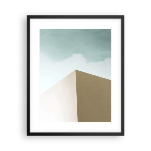 Poster în ramă neagră - Geometria unei veri însorite - 40x50 cm