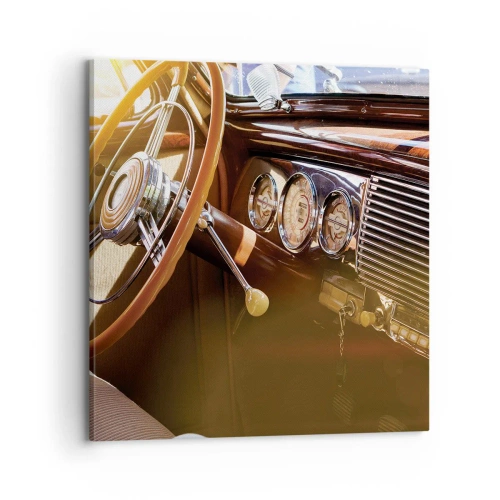 Tablou pe pânză - O adiere de lux din trecut - 70x70 cm