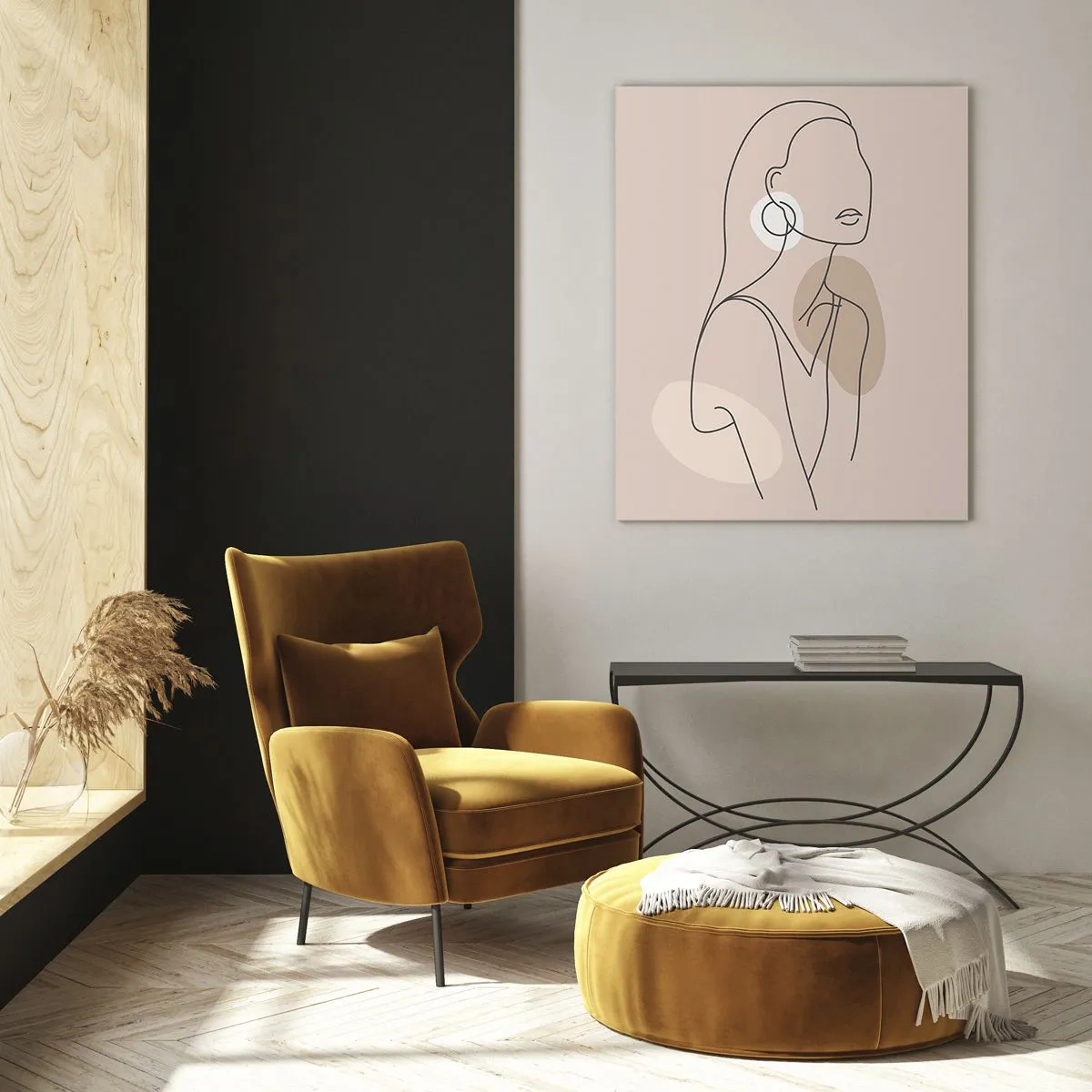 Tablou pe sticlă - Icoana fecioarei - 80x120 cm