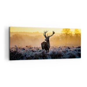 Tablou pe pânză - Încoronat pe domeniul său - 120x50 cm