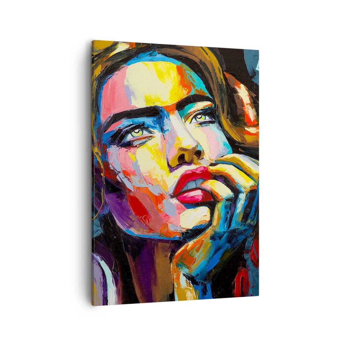 Tablou pe pânză - Visele ca niște păsări se înalță pe cer - 50x70 cm