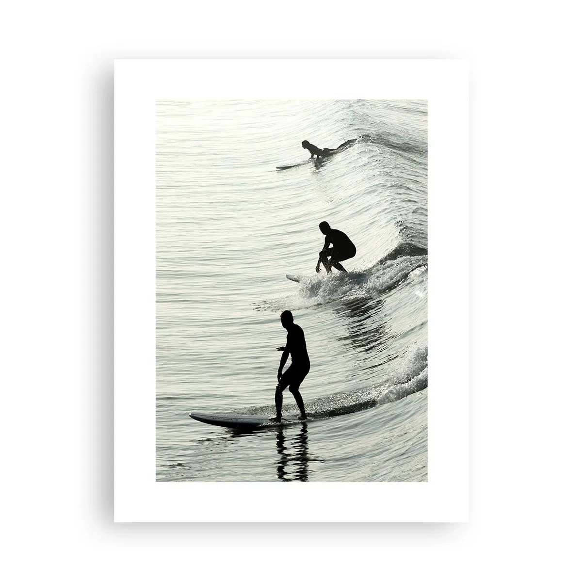 Poster - Pentru a întâmpina valul - 30x40 cm